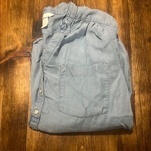 H&M Chambray Blouse